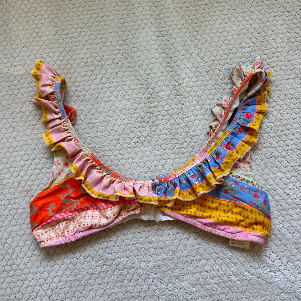 Free People Multicolor Micro Top